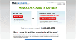 Desktop Screenshot of misssarab.com