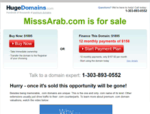 Tablet Screenshot of misssarab.com